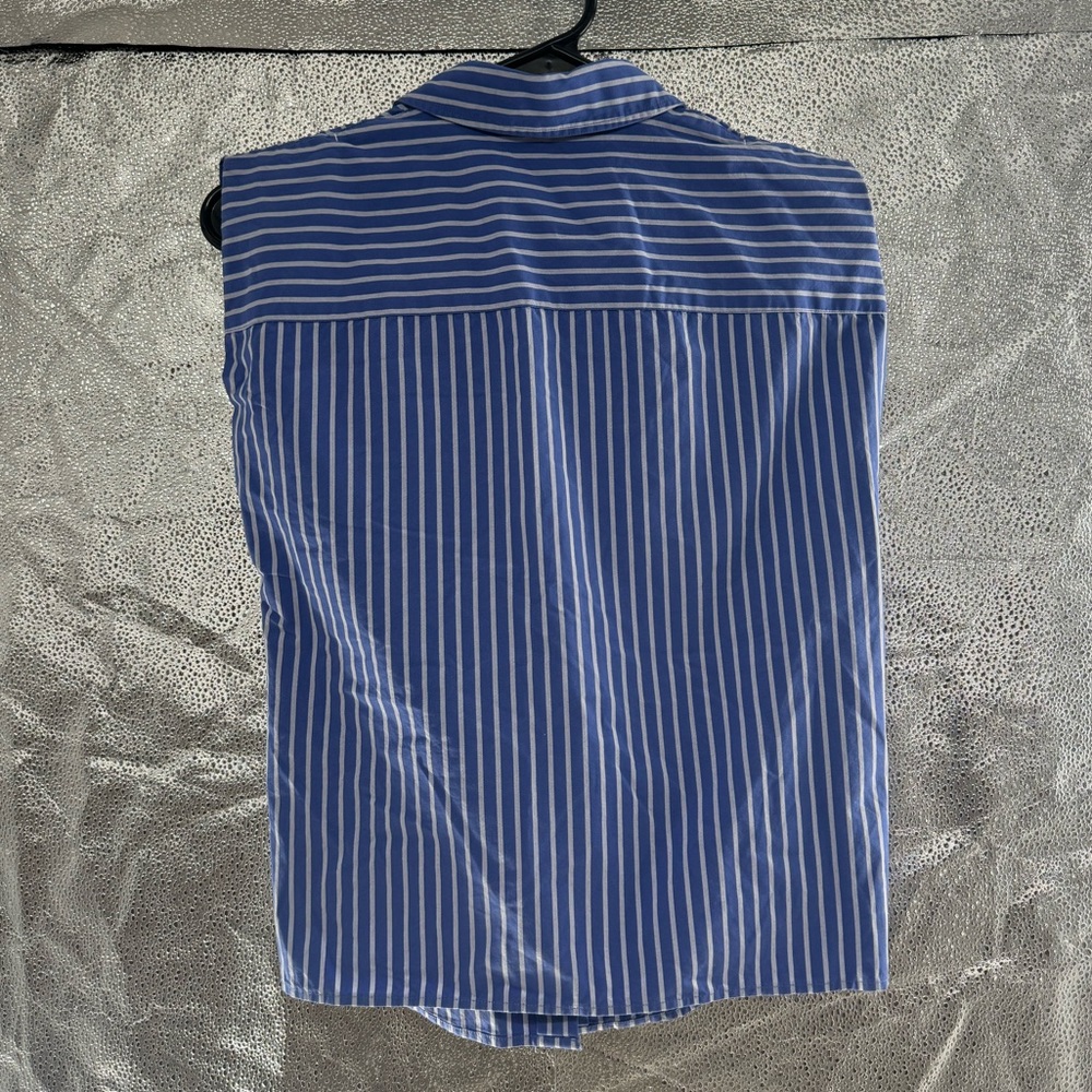 Bellerose Cotton Structured Button Up Sleeve Blou… - image 7